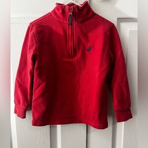 The Beaufort Bonnet Company Red Quarter-Zip Sweatshirt